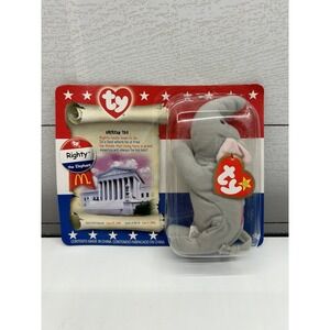 1996 Righty The Elephant‎ Ty beanie babies-New